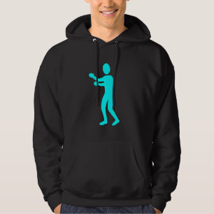 Boxing Figur - Cyan Munkjacka