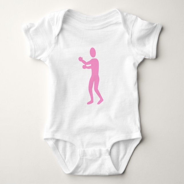 Boxing Figur - Rosa T Shirt (Framsida)