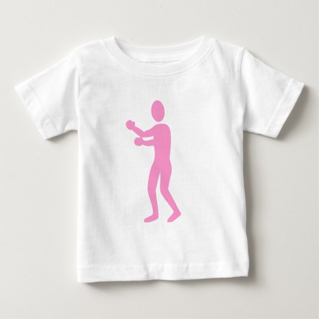 Boxing Figur - Rosa Tee (Framsida)