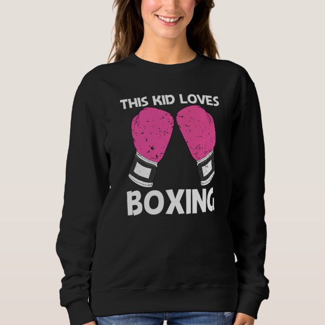 Boxing För barn Boys Boxer Sparring Match T Shirt (Framsida)