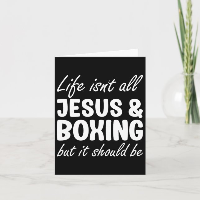 Boxing För manar eller kvinnlig i Kärlek Boxing oc Kort (Framsida)