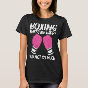 Boxing För manar Women Boxer Sparring Match T Shirt