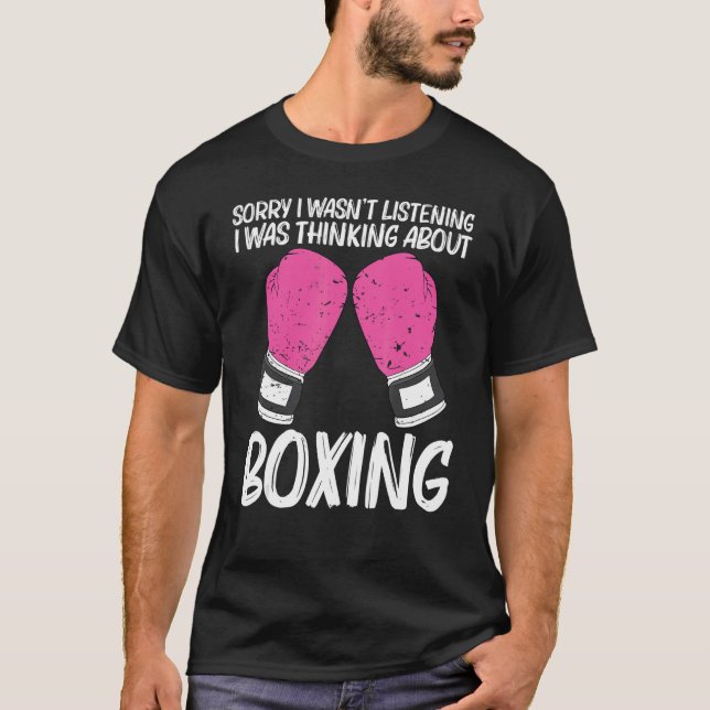 Boxing För manar Women Boxer Sparring Match T Shirt (Framsida)