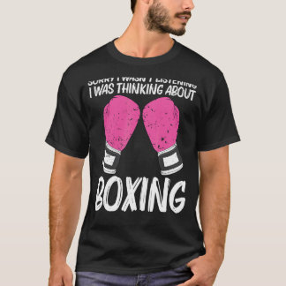 Boxing För manar Women Boxer Sparring Match T Shirt