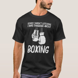 Boxing För manar Women Kickboxing Coach Boxer Glov T Shirt