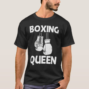 Boxing for Women Mamma Kickboxing Coach Boxer Hand T Shirt
