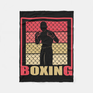 Boxing Forever - Boxing Fläkt - Boxer - Boxing Gym Fleecefilt
