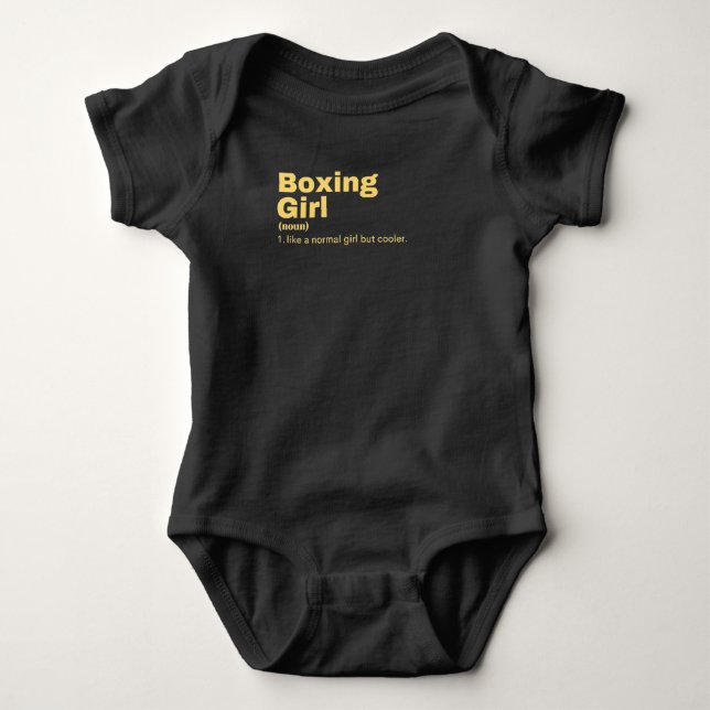 Boxing Girl - Boxing T Shirt (Framsida)