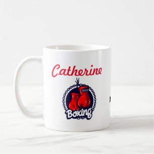 Boxing Girl Kaffemugg