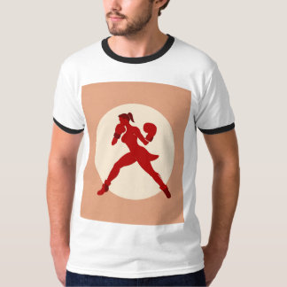 "Boxing Girl Power T-Shirt" T Shirt