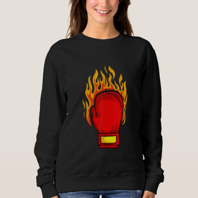 Boxing Glove Boxer Coach Combat Sport Trainee Stud T Shirt (Framsida)