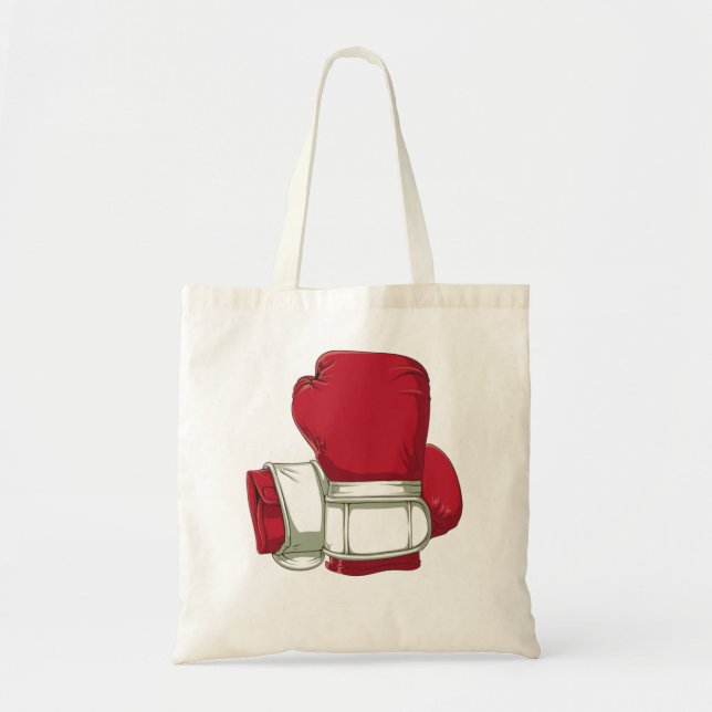 Boxing Glove Sport Boxer Gift Manar 1049 Tygkasse (Framsidan)