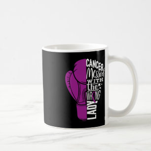 Boxing Glove Tee för ökad medvetenhet om pankreas Kaffemugg