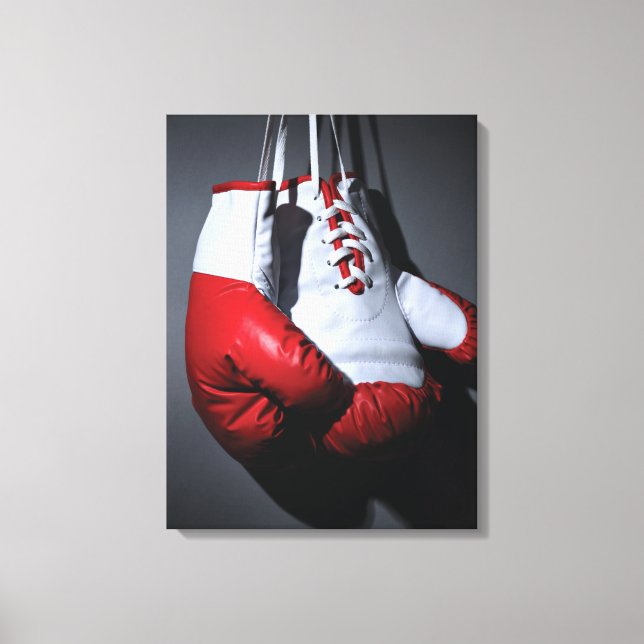 Boxing gloves  canvastryck (Framsida)