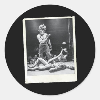 Boxing Gokku Runt Klistermärke