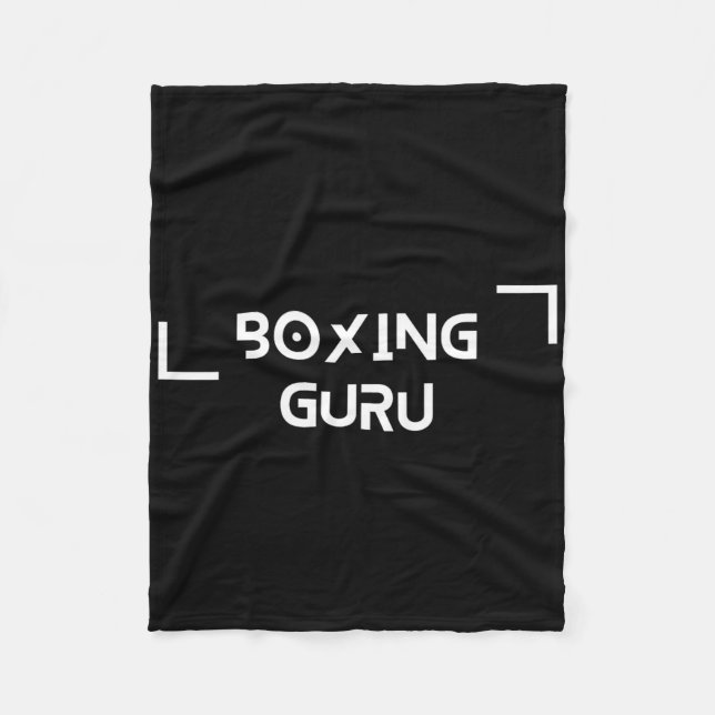 Boxing Guru Fleecefilt (Framsidan)