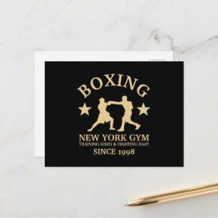 Boxing Gym, Pro Fighters Vykort