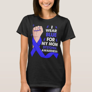 Boxing Hand I Bära Blue för My Mamma DYSTONIA T Shirt