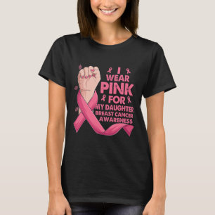 Boxing Hand I Bära Rosa for My Dottrand Breast Can T Shirt