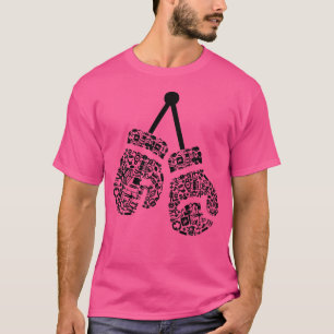 Boxing-handskar för Shape Collage Boxer Shirt Bo T