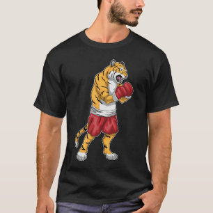 Boxing-handskar för Tiger Boxer Boxing T Shirt
