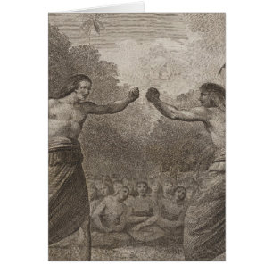 Boxing, hapee, Tonga Hälsningskort