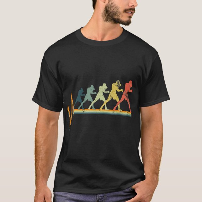 Boxing Heartslag Boxer Gift Kärlek T Shirt (Framsida)