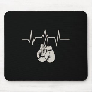 Boxing Heartslag Boxing Handskar Workout Gym Exerc Musmatta