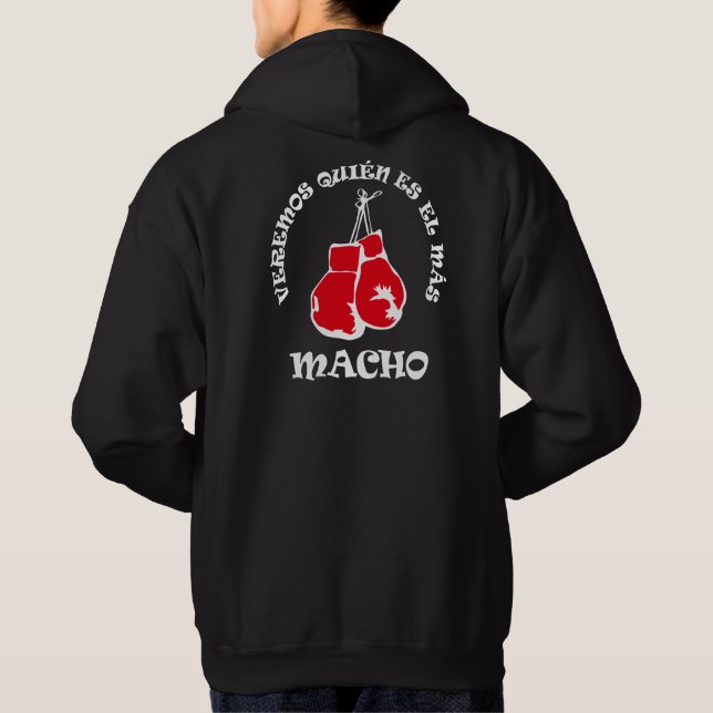 Boxing Hoodie (Macho) / ボクシング (マッチョ) (Baksida)