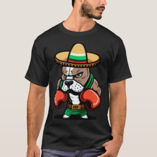 Boxing Hund Cinco De Mayo Boxing T Shirt