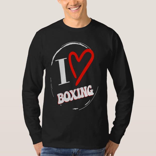 Boxing  idea t shirt (Framsida)