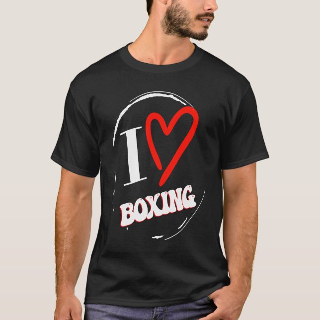 Boxing  idea t shirt (Framsida)