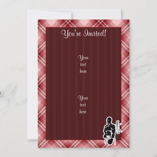 Boxing Inbjudningar (Framsida)