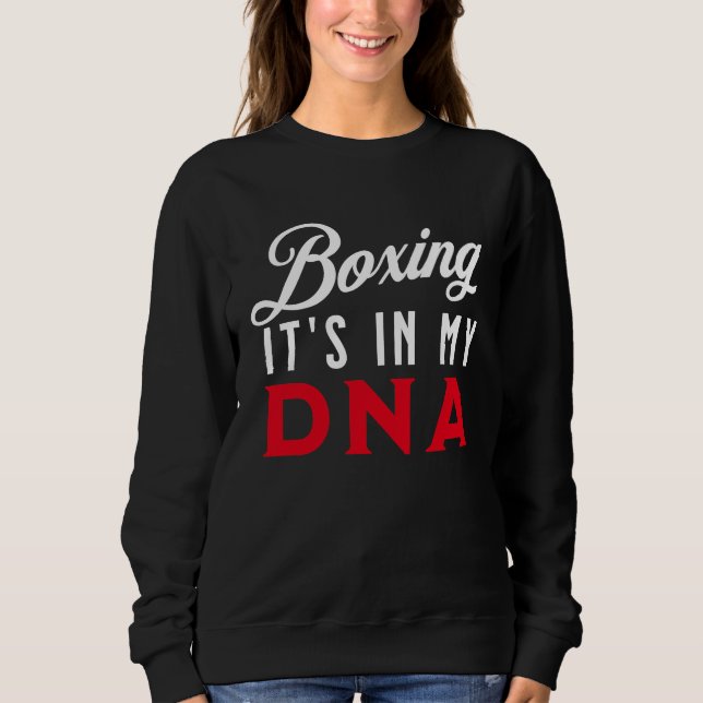 Boxing It's In My DNA   Boxing T Shirt (Framsida)
