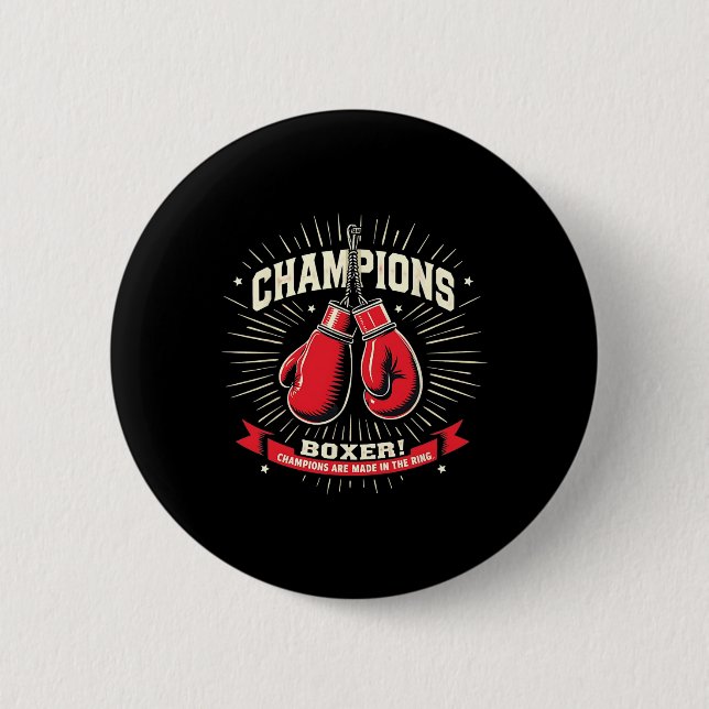Boxing Jag är Boxer Knapp (Framsida)