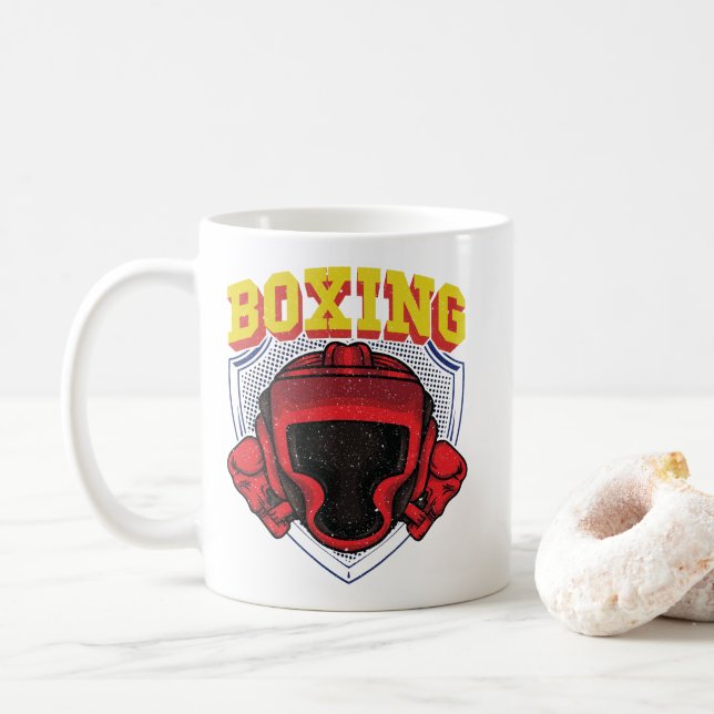 Boxing Kaffemugg (Med munk)