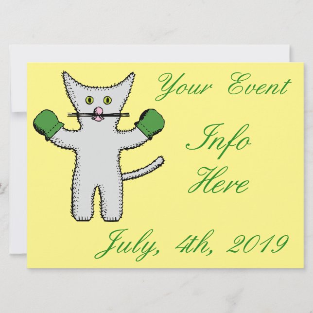 Boxing Kitten med Mittens Thunder_Cove (Framsida)