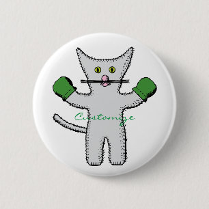 Boxing Kitten med Mittens Thunder_Cove Knapp