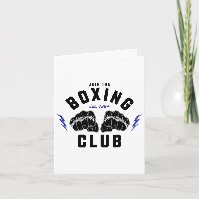 Boxing Klubb1 Kort (Framsida)