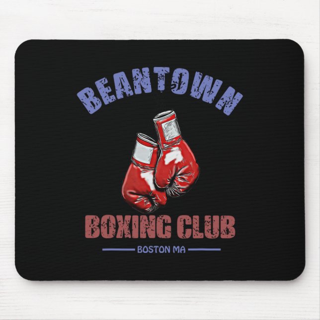 Boxing Klubb Beantown Boston Morsa- Handskar Musmatta (Framsidan)