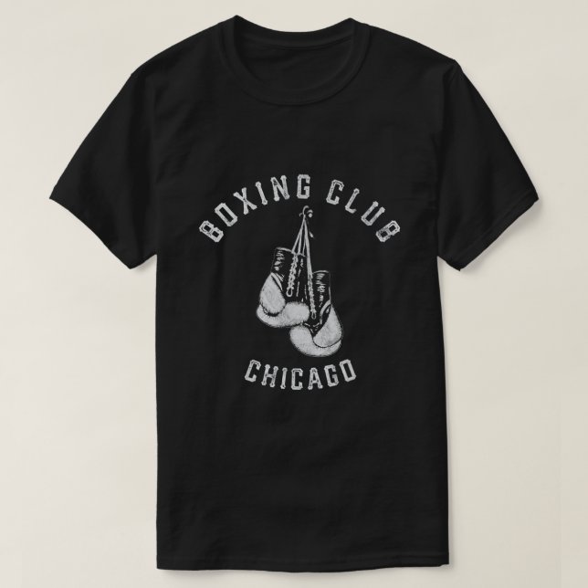 Boxing Klubb Chicago T Shirt (Design framsida)