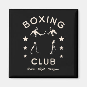 Boxing Klubb Tåg Kamp mot krig och krig Magnet