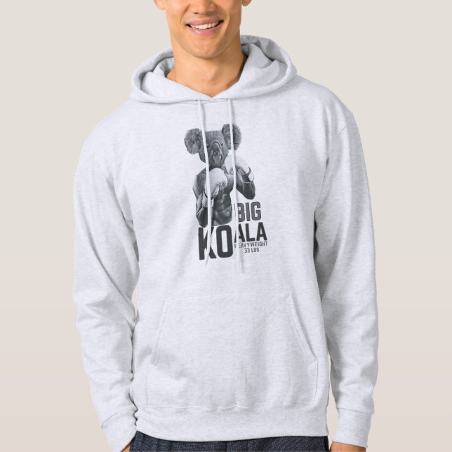 Boxing KOala Hoodie (Framsida)