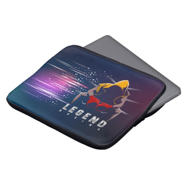 Boxing Legends | 13" Laptop Fodral (Framsida topp)