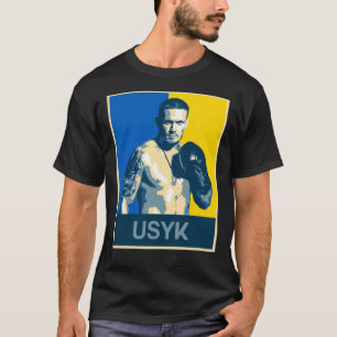 Boxing Legends Oleksandr Usyk (Ukraniskt Färg) C T Shirt
