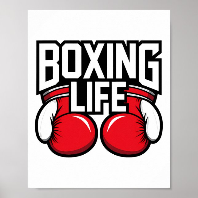 Boxing Life for Amateur Professionell Boxers 2 Poster (Framsidan)