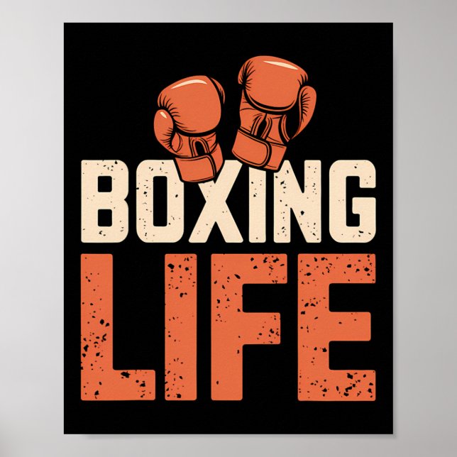 Boxing Life for Amateur Professionell Boxers 3 Poster (Framsidan)