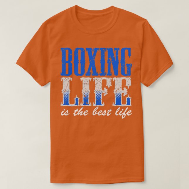 Boxing Life T Shirt (Design framsida)