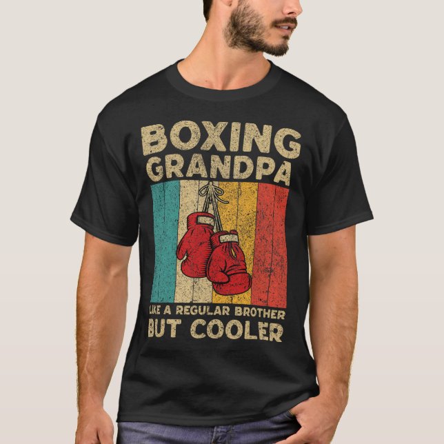 Boxing Make Vintage Boxing Boxing Boxer T Shirt (Framsida)