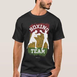 Boxing Mali Combat Sports Fighter Boxing T Shirt